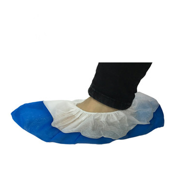 CPE coated shoe cover Protective Anti Skid